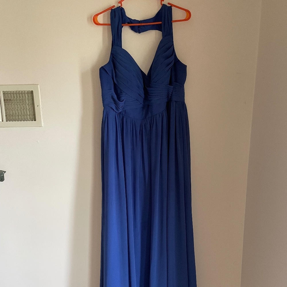 Royal Blue Bridesmaid Dress